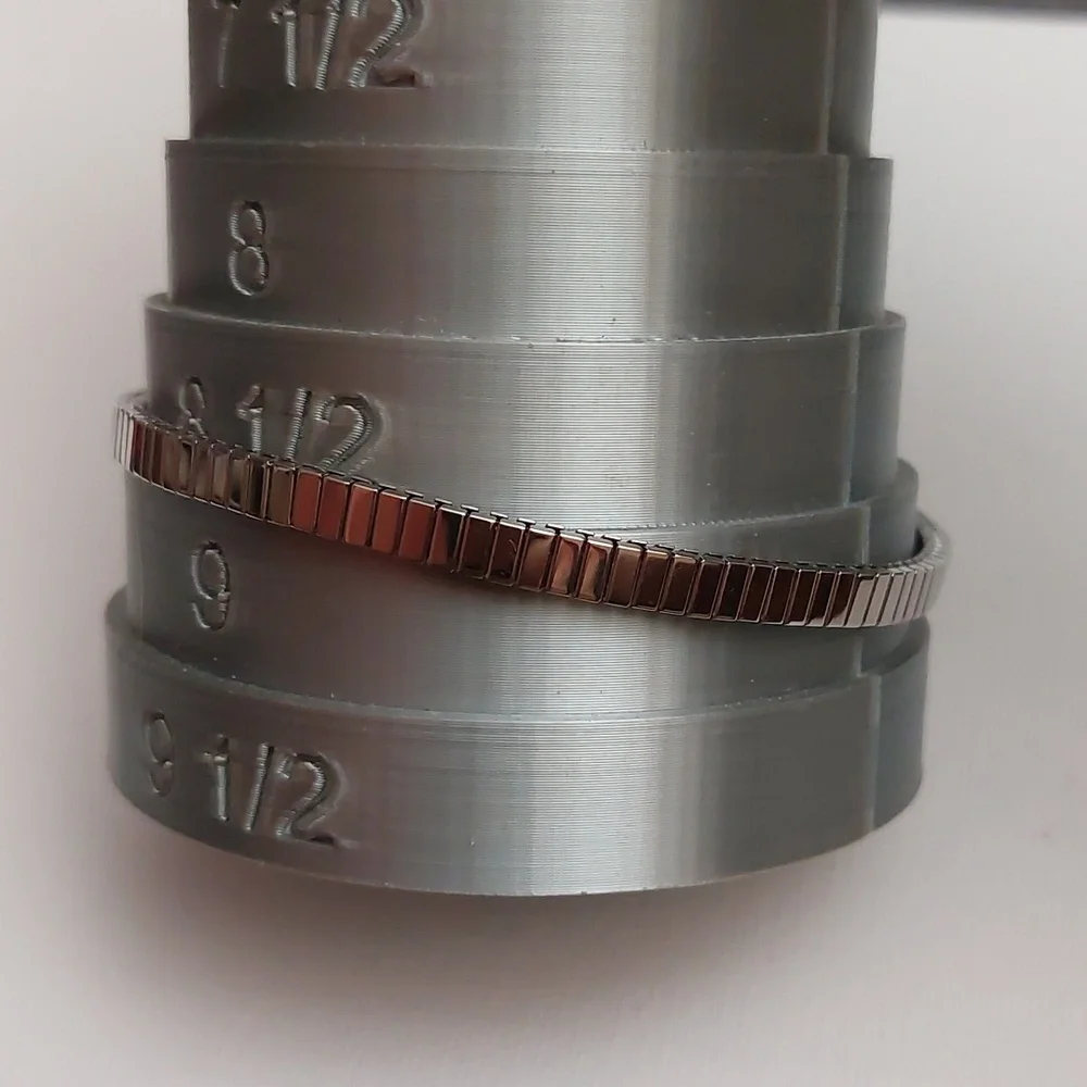Milor Omega Watch Band Silver Tone Stainless Steel Anklet Or Bracelet - Picture 4 of 4